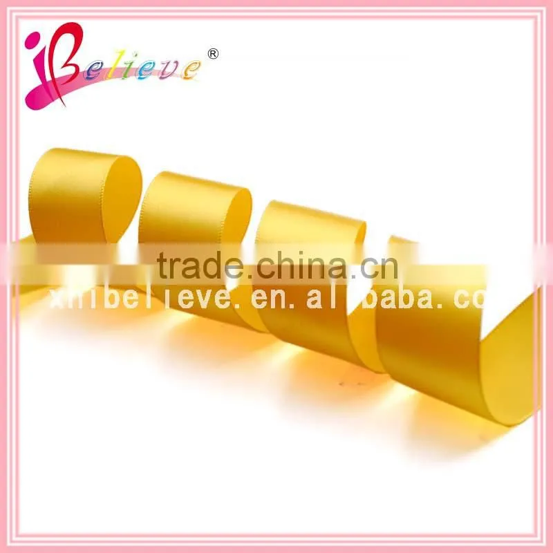 7/8" polyester solid ribbon wholesale fancy bows made ribbon hair ornament