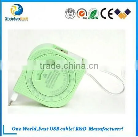 Wholesale product Scale BMI Multi-function 2 in 1 usb cable for iphone and Android phone