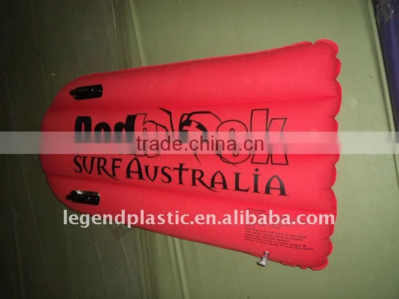 pvc inflatable water surfboard float