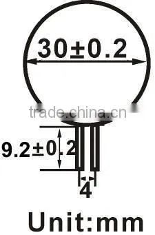 10-30V DC Side Pin dual color Switchable Marine G4 Light