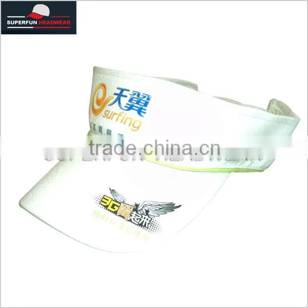 2014 new fashion promotional sun visor hat for women