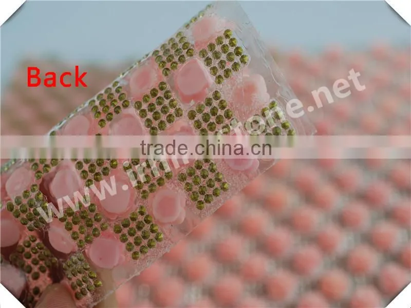 24X40cm New Arrival Hotfix Chaton Mesh trimming From China Manufacturer
