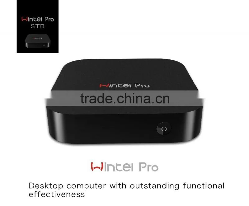 Vensmile 2016 wholesale W8 Pro Z8300 Wintel box mini pc