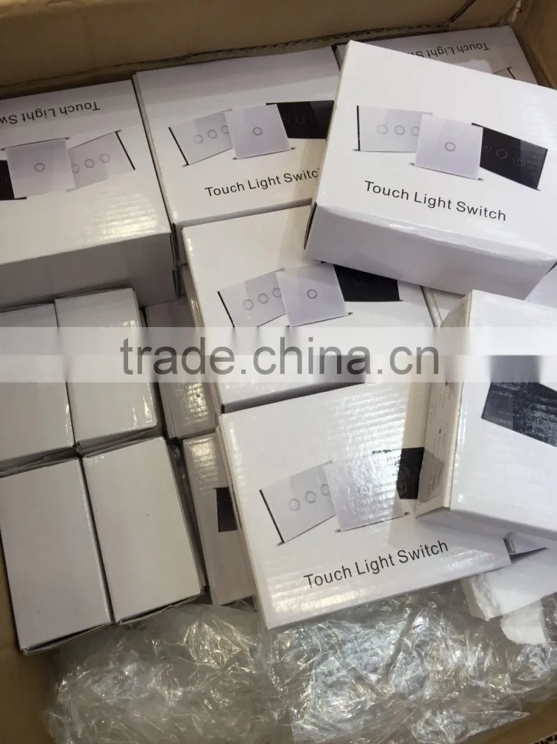 US/AUS Type Crystal Touch Fan Switch & Wall Touch Switch for Fan