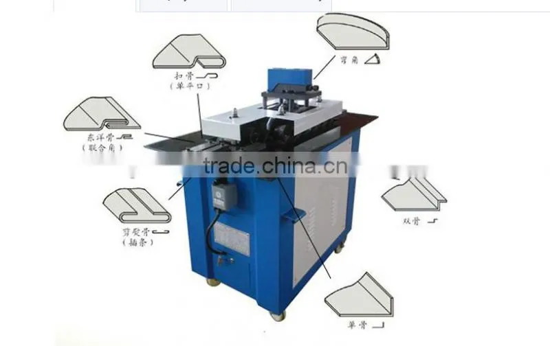 CE Shape duct lock former