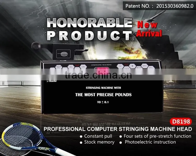 Computer elelctronic badminton racquet stringing machine (head) D8198