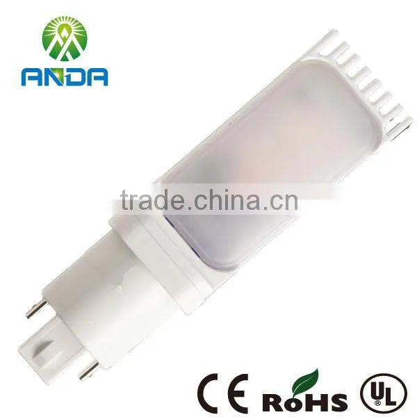 Base E14/E26/E27/G24 9w ledhigh luminous lamp replace 26w cfl plc 4pin led g24 lamp