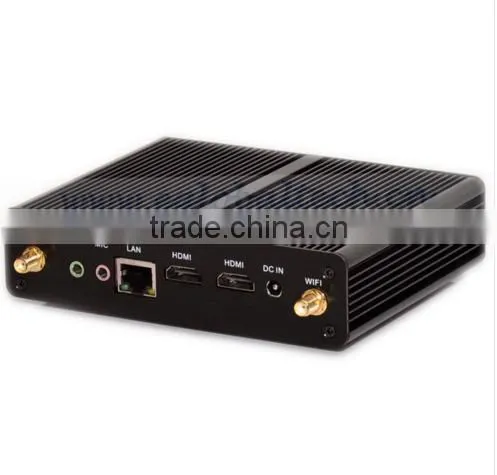 Smallest Mini PC HTPC Baytrail Intel Celeron Dual Core N2810 2GB RAM 16GB SSD laptop computer Car PC