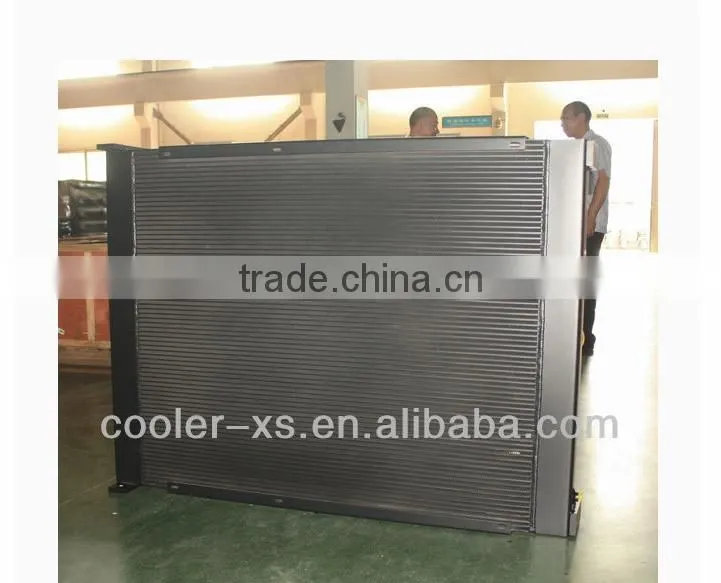 powder coating high efficient cross flow heat exchanger