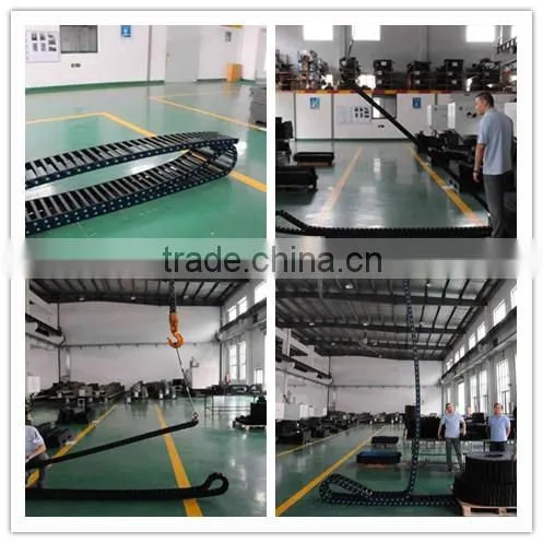 Cnc machine plastic cable protector chain