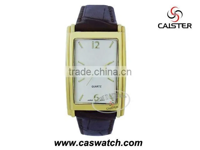 Top quality new style leather band watch for man