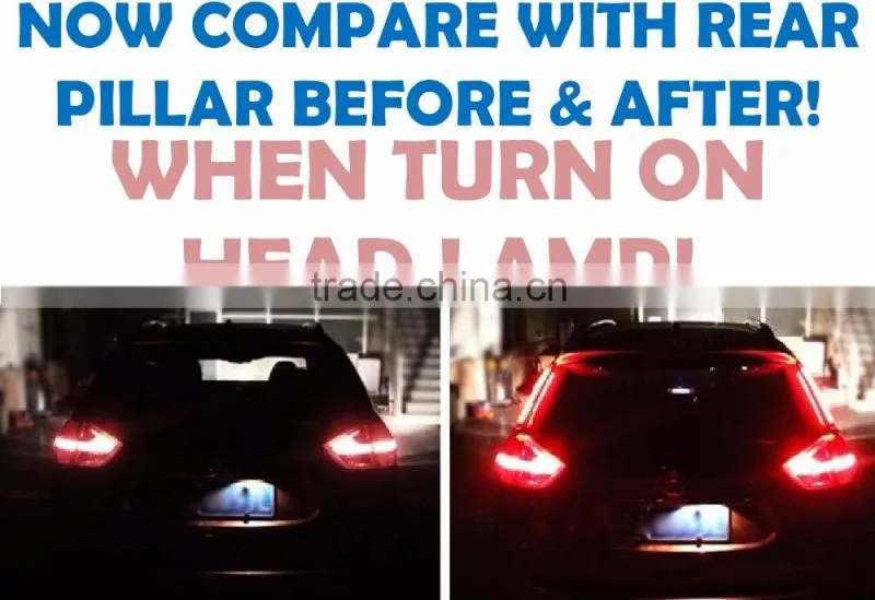 BODY KIT Signal BRAKE Rear Trunk Lamp Pillar Light For NISSANN X-TRAIL
