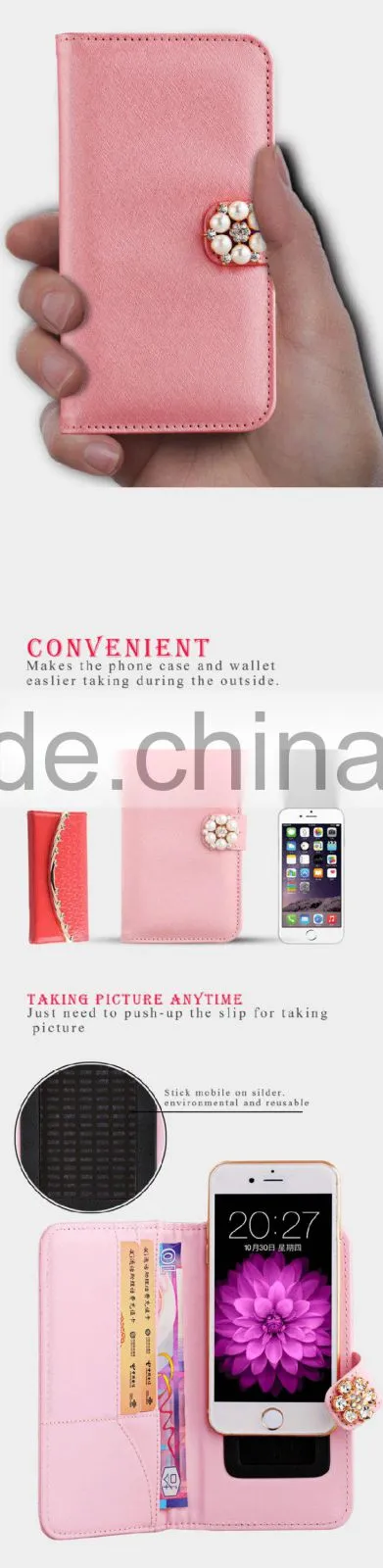 Hot Selling Best Price wallet card holder Universal Leather Case