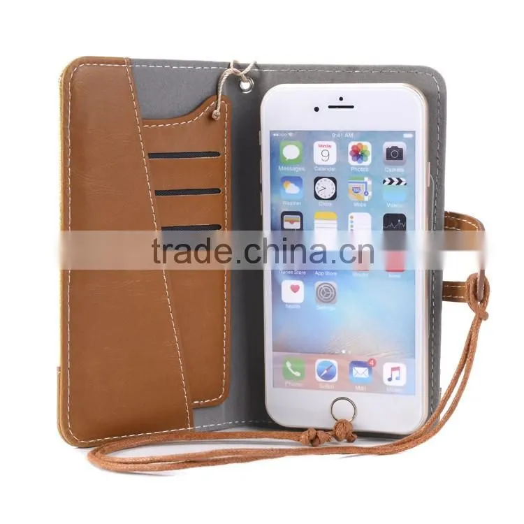 Fabric material cover with moving card slots for universal cellphone