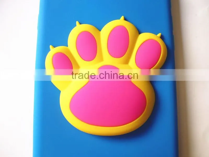 durable Silk print silicone mobilephone case