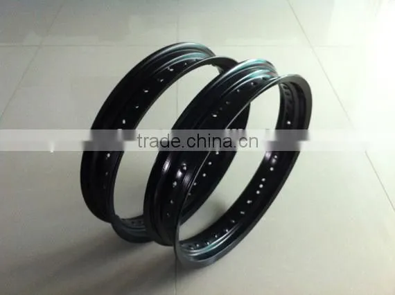 MT3.0 36 holes golden and black alloy motorcycle rims wheel rims