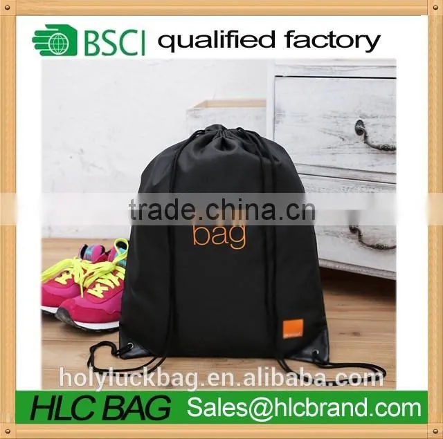 Large volume backpack bag drawstring for sports shoulder bag