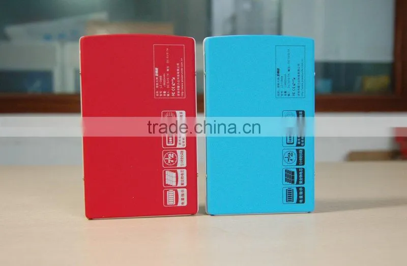 portable mobile power bank/mobile power supply Portable Power Bank 9600mAh, 9600mAh Mobile Power Bank
