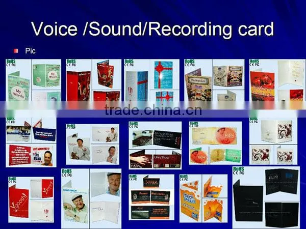 USB MP4 Module With Motion Sensor For Wedding Invitation Card