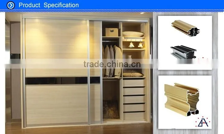 Customize aluminium profile for kitchen cabinet