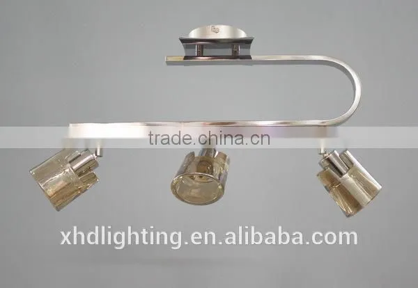 Zhongshan XHD 3 heads European iron ceiling lamp modern Ceiling lamp with light source