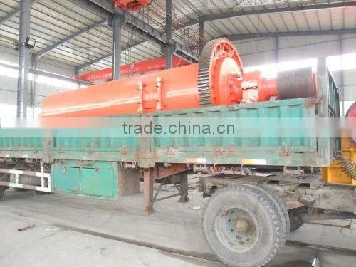 Continuous wind swept coal ball mill