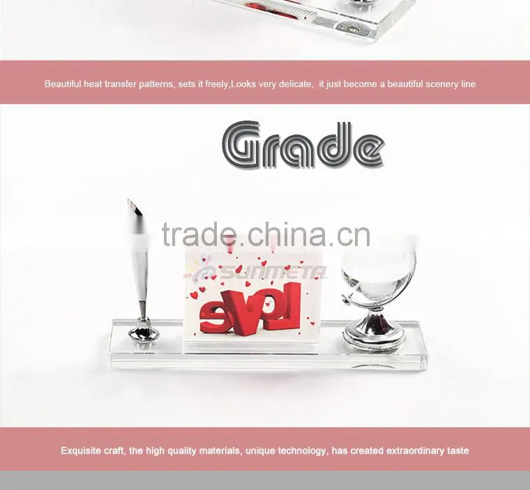 Sunmeta directly sublimation decoration photo crystal, crystal globe for christmas gifts BSJ-23