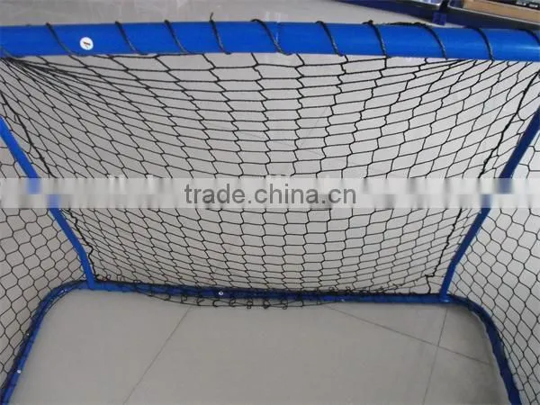 Indoor portable street mini hockey goal post with net for kids