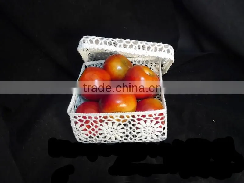 Handmade home storage tray with lid
