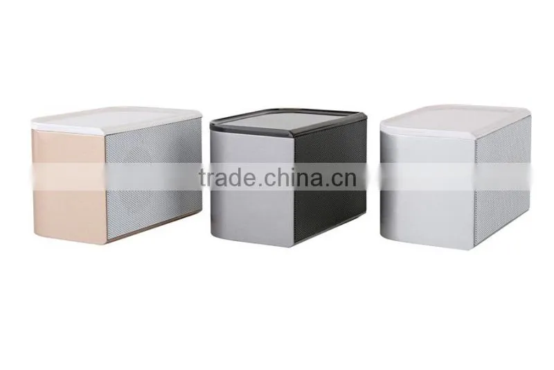 Hand touch panel control bluetooth speaker mini aluminum metal wireless portable pocket bluetooth speaker with NFC function