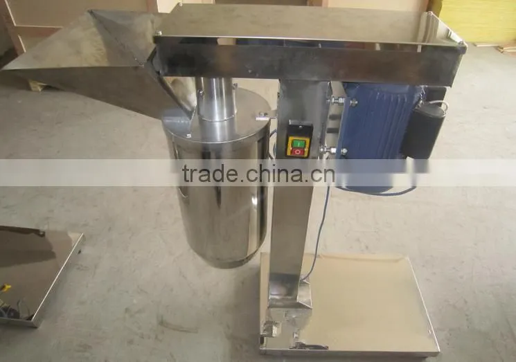 Low consumption Spinach grinding machine garlic broker Mashed garlic machine/green bell pepper shreds making machine