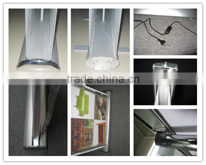 Outerdoor Advertising New Design LED Electric Roll Up Banner