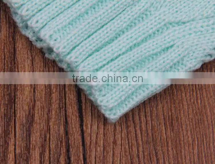 Lovely Leaves Mint Color Boot Socks Hollow Diamond Acrylic Knit Lace Boots Socks