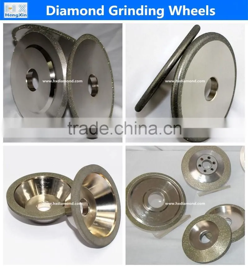 electroplated diamond wheel for sharpening carbide tools electroplated diamond grinding wheel for sharpening carbide tools