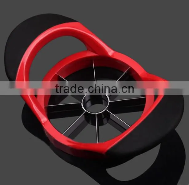 TPR Skidproof Handle Zinc Alloy Apple Slicer Food Slicer Blade
