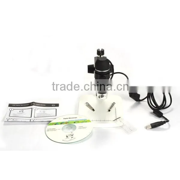 5MP 300X Portable USB Digital Microscope with measurement function compatible with Windows 10 and Mac