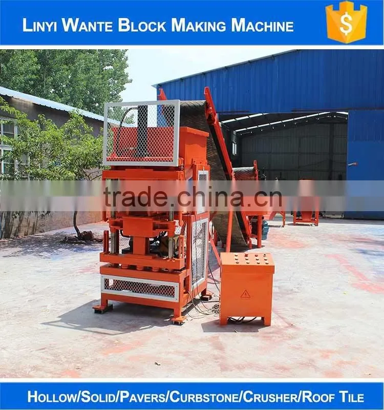 WT2-10 Fully automatic Brazil tijolos eco maquinas brick machine