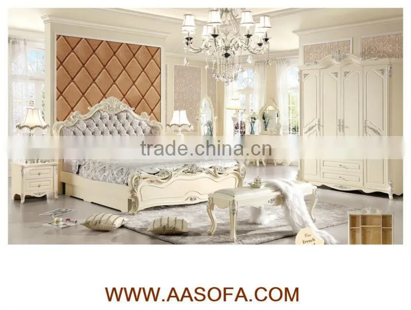 Bedroom set furniture sleeping bed foshan furniture market