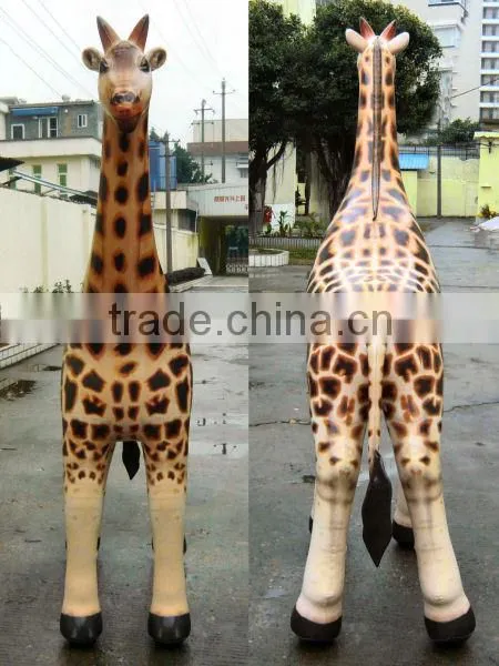 Inflatable huge giraffe