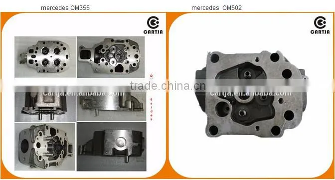 om366 cylinder head for mercedes engine block