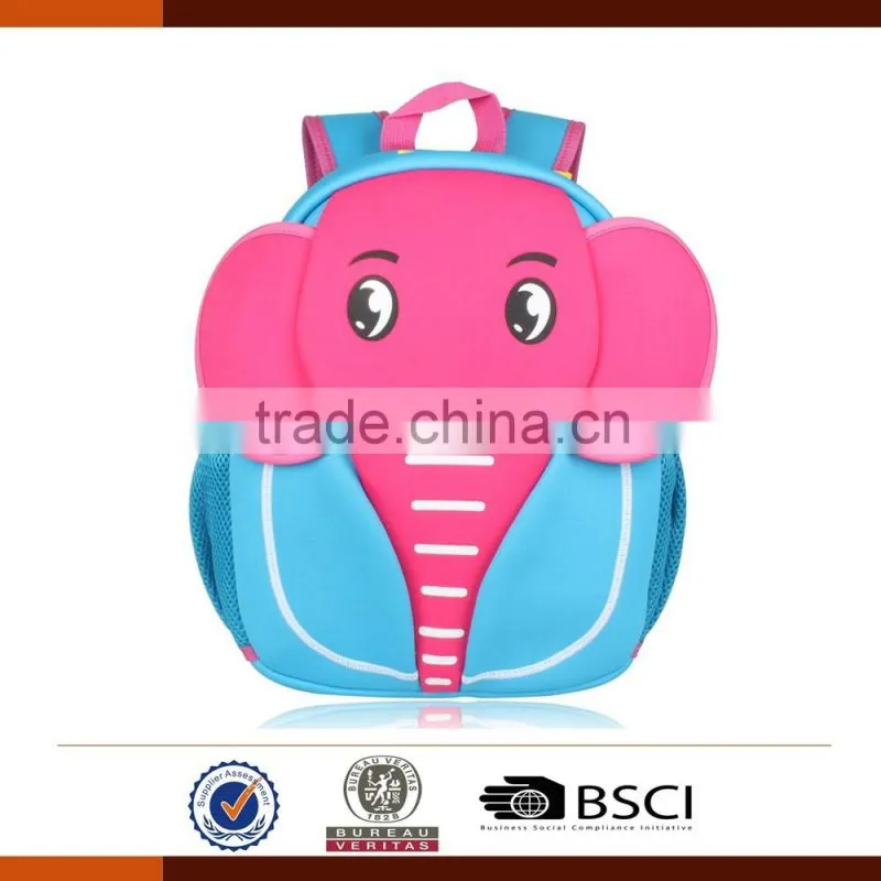 Cartoon Cute Neoprene School Bags for Kids