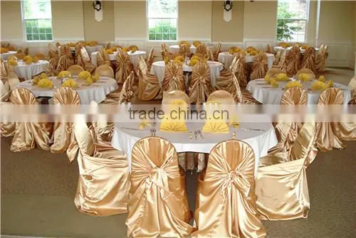White/Red Chair Cover for Hotel Decoration