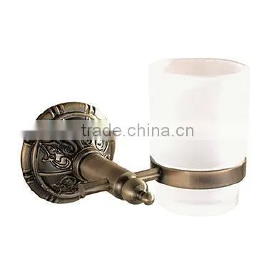 Antique Oil Rubbed Bronze Bathroom Wall Mount Single Tumbler Holder BA3307