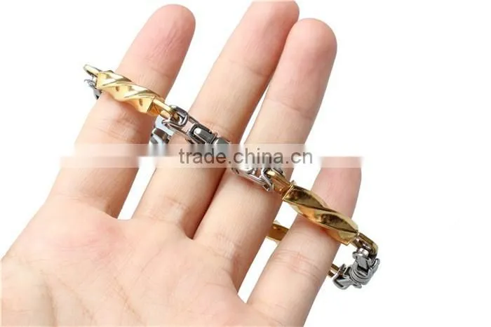 Kindy jewelry new design JCB0227 316l stainless steel men bracelet China wholesale