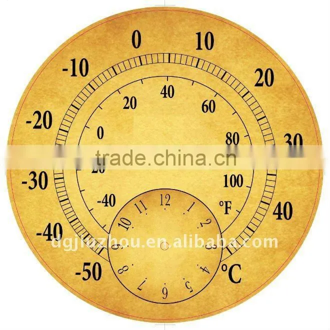 watch partsvand paper clock dial,
