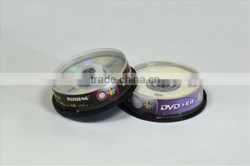 4.7GB 120min 120mm rewritable DVD-RW