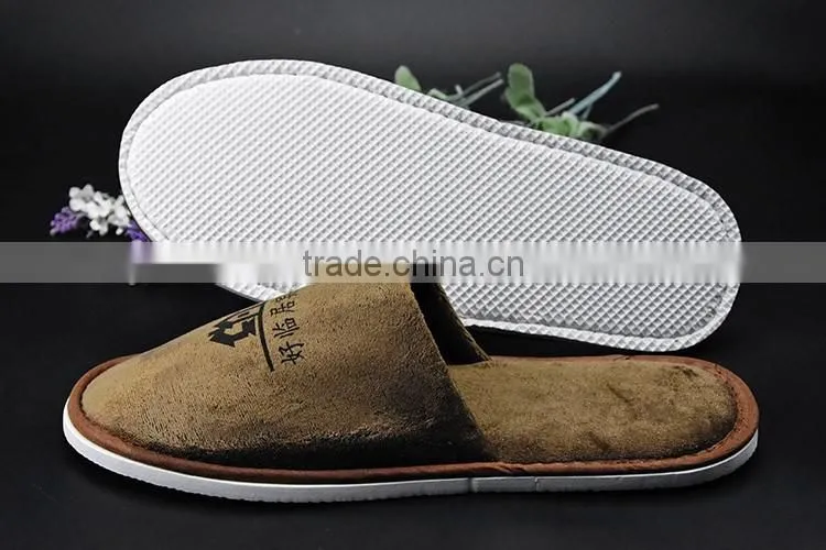 Hot selling custom hotel slippers spa eva slippers hotel