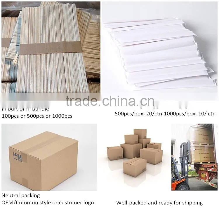 Disposable Individually Wrapped Coffee Stirrers