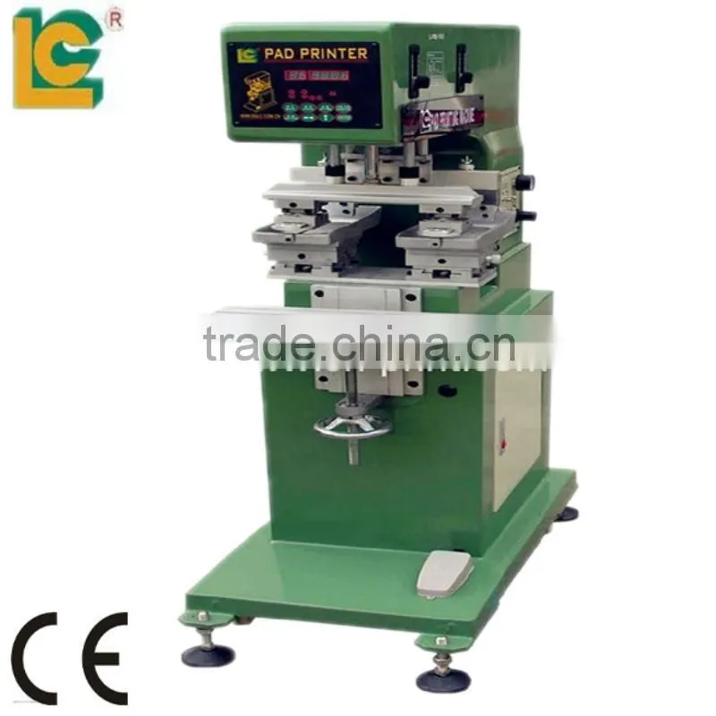 Single Double head coffee mug printing pad machine LC-PM1-100/2T