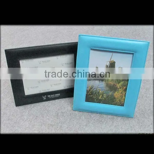 2013 new 5"x7" Standard leather fashion Picture Frame for promotion